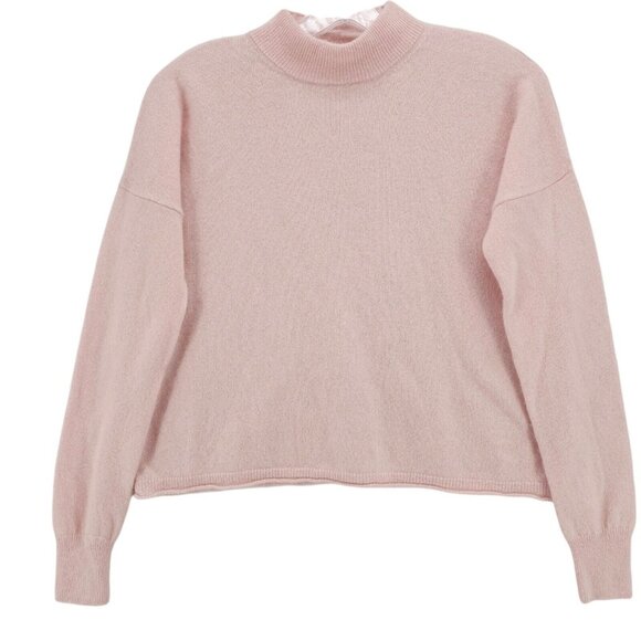 Madewell Sweaters - MADEWELL Pink 100% Cashmere Sweater Mock Neck Size XS